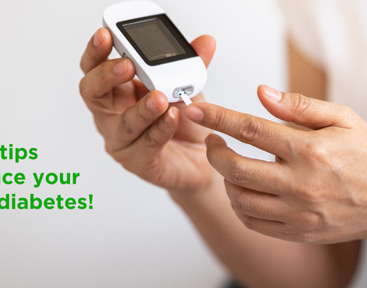 5 Easy tips to reduce your risk of diabetes!