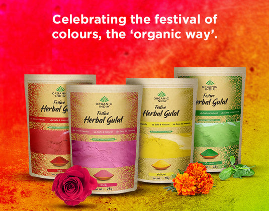 Celebrating the festival of colours, the ‘organic way’ #OrganicWaliHoli